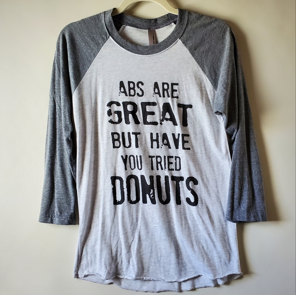 Donuts baseball shirt